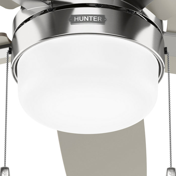 Hunter - 52505 - 52" Ceiling Fan - Anisten - Brushed Nickel