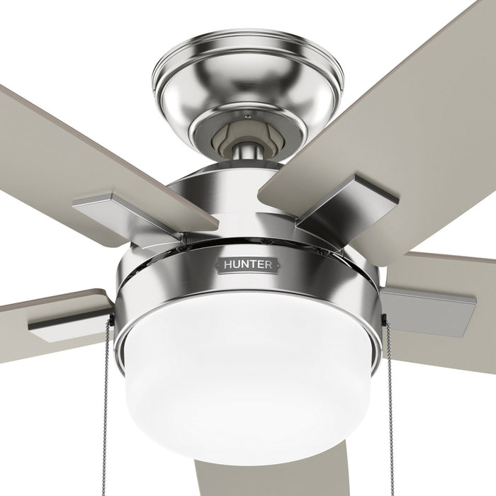Hunter - 52505 - 52" Ceiling Fan - Anisten - Brushed Nickel