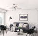 Hunter - 52505 - 52" Ceiling Fan - Anisten - Brushed Nickel