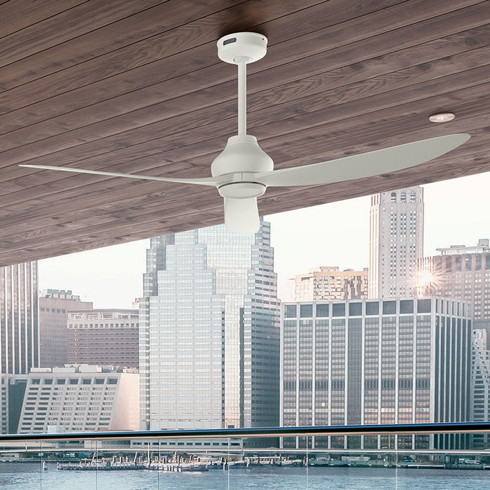 Hunter - 52812 - 60" Ceiling Fan - Mazzini - Matte White