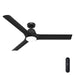 Hunter - 52817 - 60" Ceiling Fan - Aeronaut - Matte Black