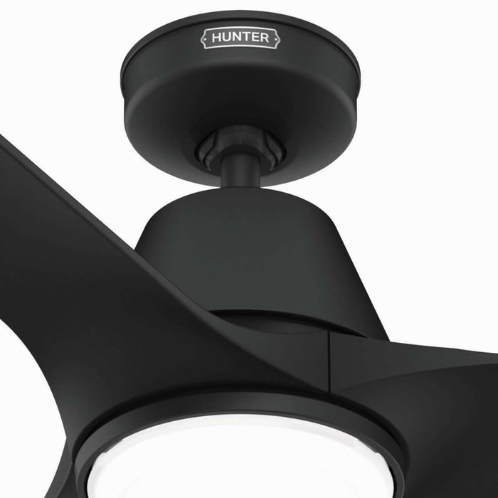 Hunter - 52817 - 60" Ceiling Fan - Aeronaut - Matte Black