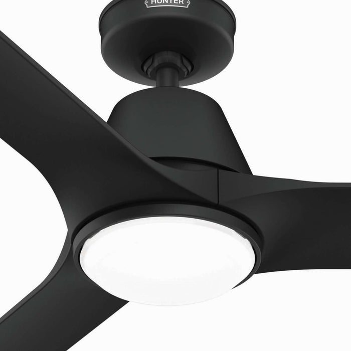 Hunter - 52817 - 60" Ceiling Fan - Aeronaut - Matte Black