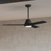 Hunter - 52817 - 60" Ceiling Fan - Aeronaut - Matte Black
