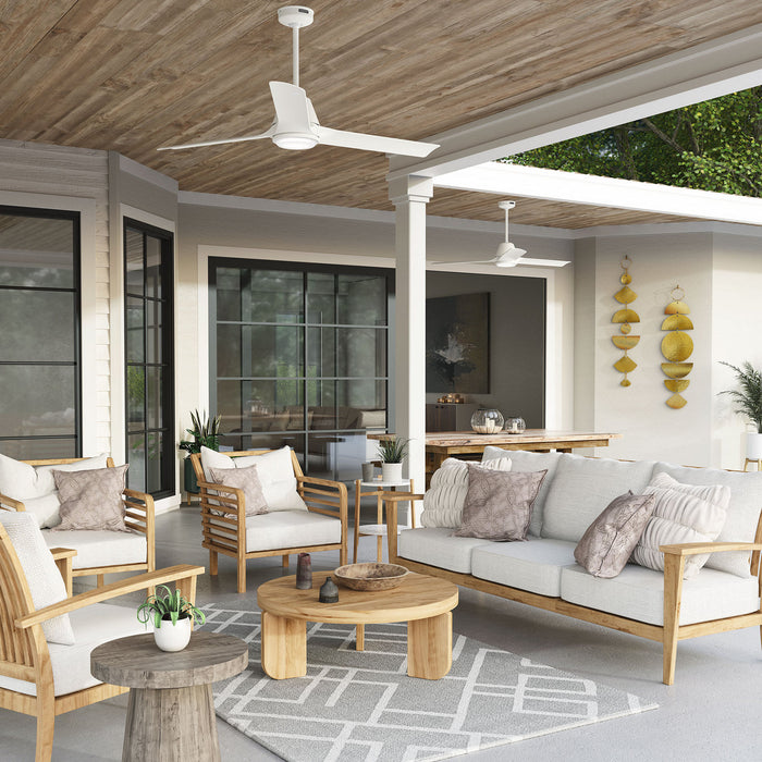 Hunter - 52820 - 60" Ceiling Fan - Aeronaut - Matte White