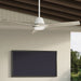 Hunter - 52823 - 60" Ceiling Fan - Aeronaut - Matte White