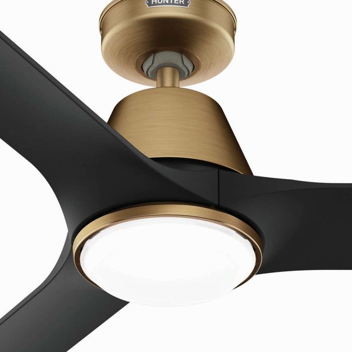 Hunter - 52824 - 60" Ceiling Fan - Aeronaut - Luxe Gold