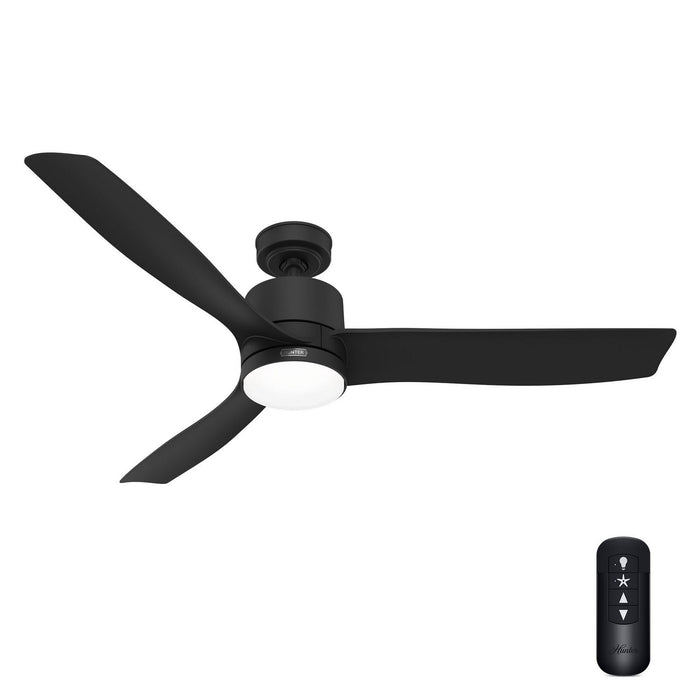 Hunter - 52875 - 60" Ceiling Fan - Bolsa - Matte Black