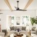 Hunter - 52875 - 60" Ceiling Fan - Bolsa - Matte Black
