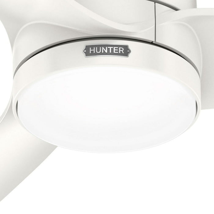 Hunter - 52876 - 60" Ceiling Fan - Bolsa - Fresh White
