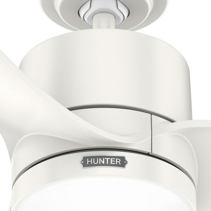 Hunter - 52876 - 60" Ceiling Fan - Bolsa - Fresh White