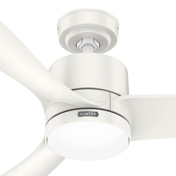 Hunter - 52876 - 60" Ceiling Fan - Bolsa - Fresh White
