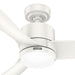 Hunter - 52876 - 60" Ceiling Fan - Bolsa - Fresh White