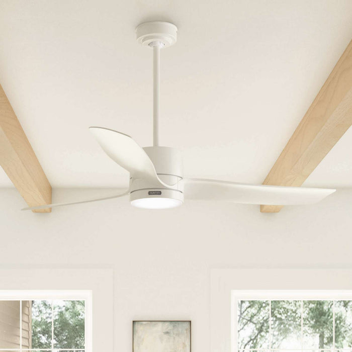 Hunter - 52876 - 60" Ceiling Fan - Bolsa - Fresh White