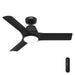 Hunter - 52881 - 44" Ceiling Fan - Aeronaut - Matte Black