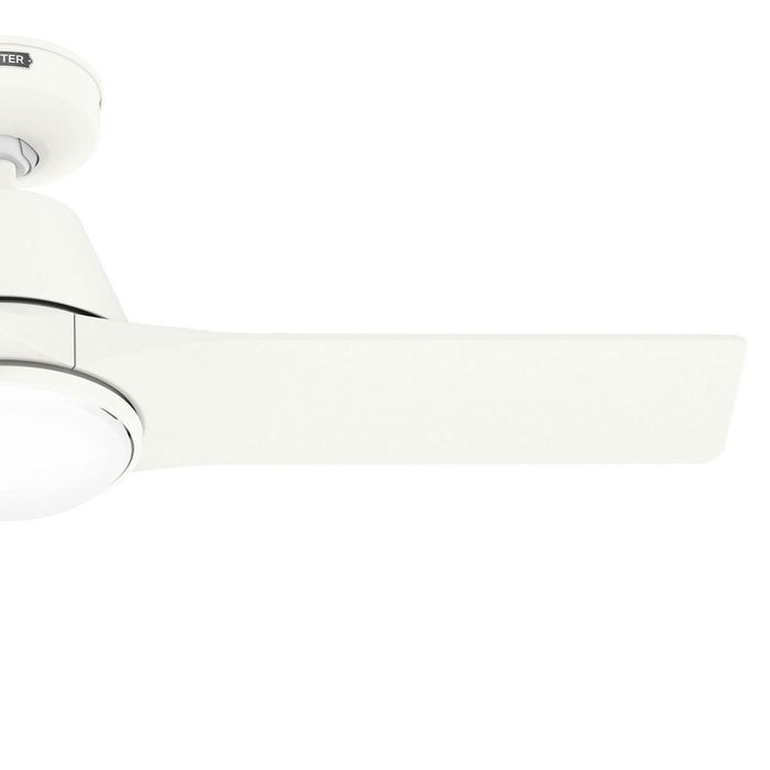 Hunter - 52882 - 44" Ceiling Fan - Aeronaut - Matte White