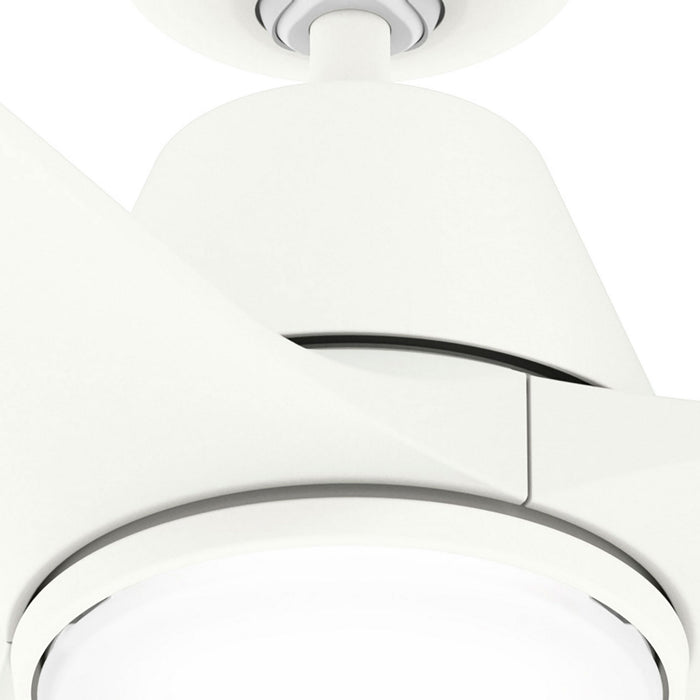 Hunter - 52882 - 44" Ceiling Fan - Aeronaut - Matte White
