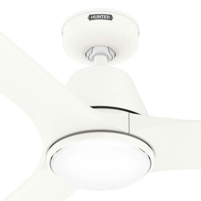 Hunter - 52882 - 44" Ceiling Fan - Aeronaut - Matte White