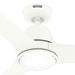 Hunter - 52882 - 44" Ceiling Fan - Aeronaut - Matte White