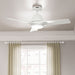 Hunter - 52882 - 44" Ceiling Fan - Aeronaut - Matte White