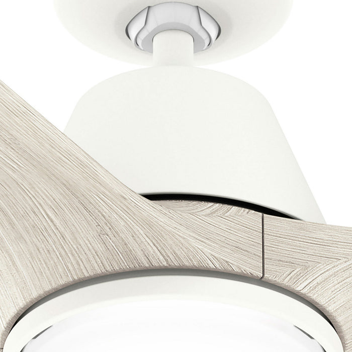 Hunter - 52883 - 44" Ceiling Fan - Aeronaut - Matte White