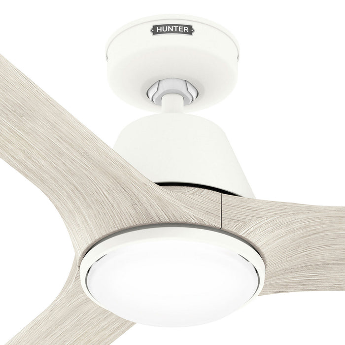 Hunter - 52883 - 44" Ceiling Fan - Aeronaut - Matte White