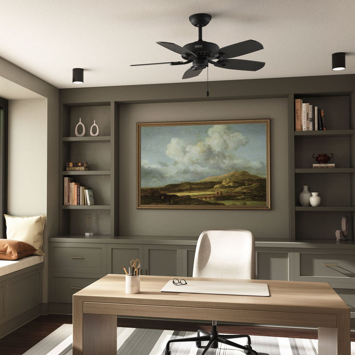 Hunter - 53485 - 42" Ceiling Fan - Builder Elite - Matte Black