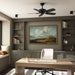 Hunter - 53485 - 42" Ceiling Fan - Builder Elite - Matte Black