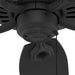 Hunter - 53485 - 42" Ceiling Fan - Builder Elite - Matte Black
