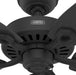 Hunter - 53485 - 42" Ceiling Fan - Builder Elite - Matte Black