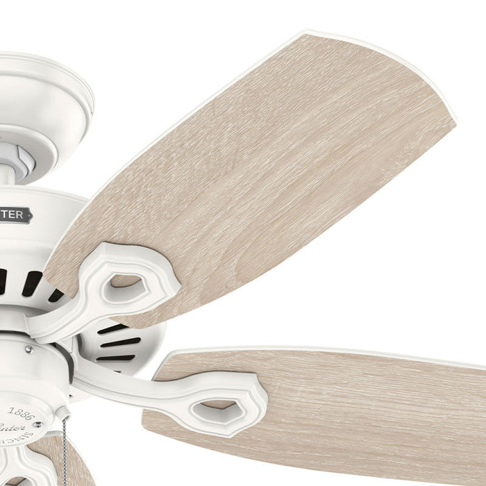 Hunter - 53486 - 42" Ceiling Fan - Builder Elite - Fresh White
