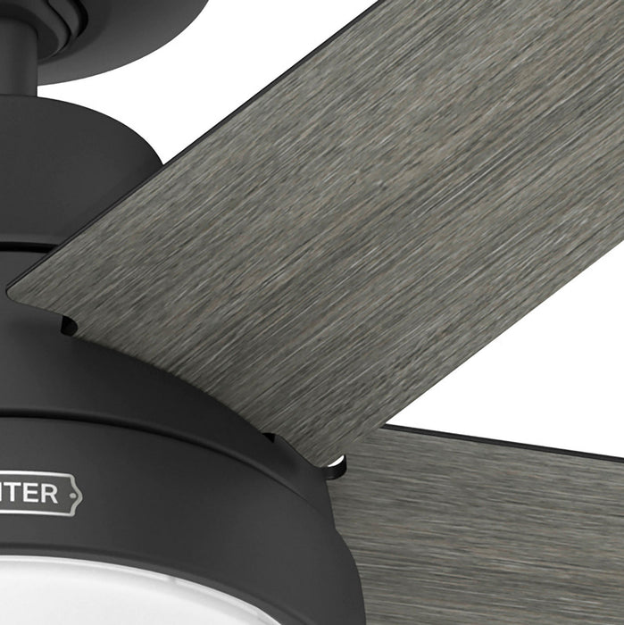 Hunter - 53780 - 60" Ceiling Fan - Aerodyne - Matte Black