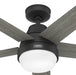 Hunter - 53780 - 60" Ceiling Fan - Aerodyne - Matte Black