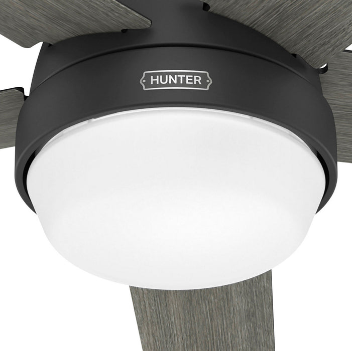 Hunter - 53780 - 60" Ceiling Fan - Aerodyne - Matte Black
