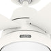 Hunter - 53781 - 60" Ceiling Fan - Aerodyne - Matte White