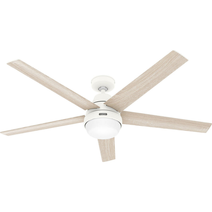 Hunter - 53781 - 60" Ceiling Fan - Aerodyne - Matte White
