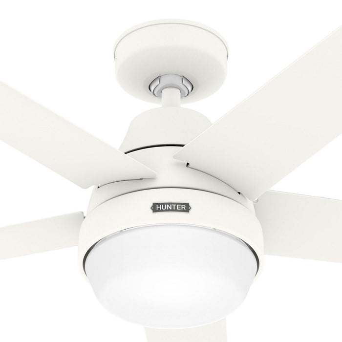Hunter - 53781 - 60" Ceiling Fan - Aerodyne - Matte White