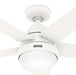 Hunter - 53781 - 60" Ceiling Fan - Aerodyne - Matte White