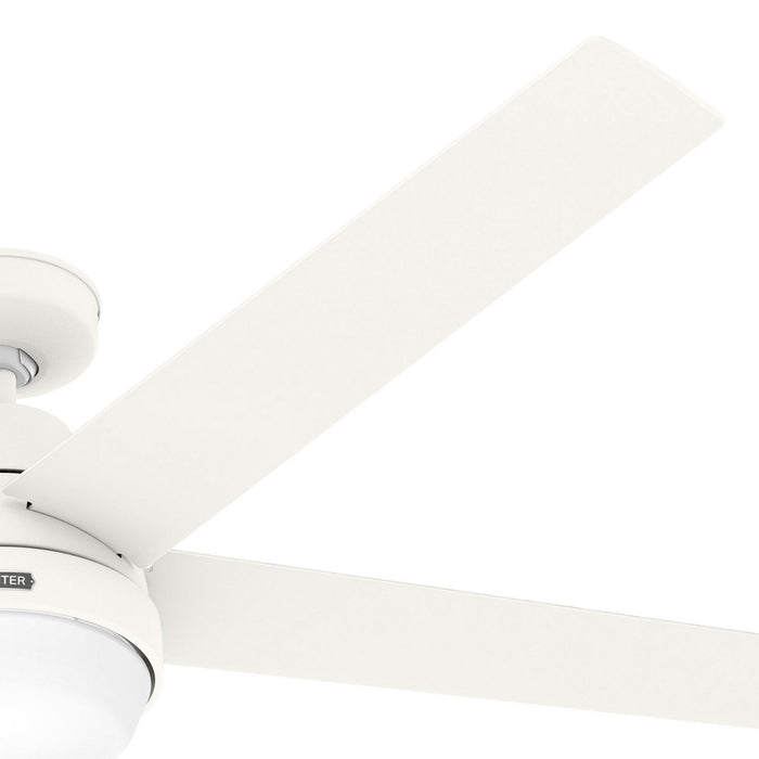 Hunter - 53781 - 60" Ceiling Fan - Aerodyne - Matte White