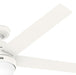 Hunter - 53781 - 60" Ceiling Fan - Aerodyne - Matte White