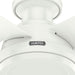Hunter - 59334 - 44" Ceiling Fan - Dempsey - Fresh White