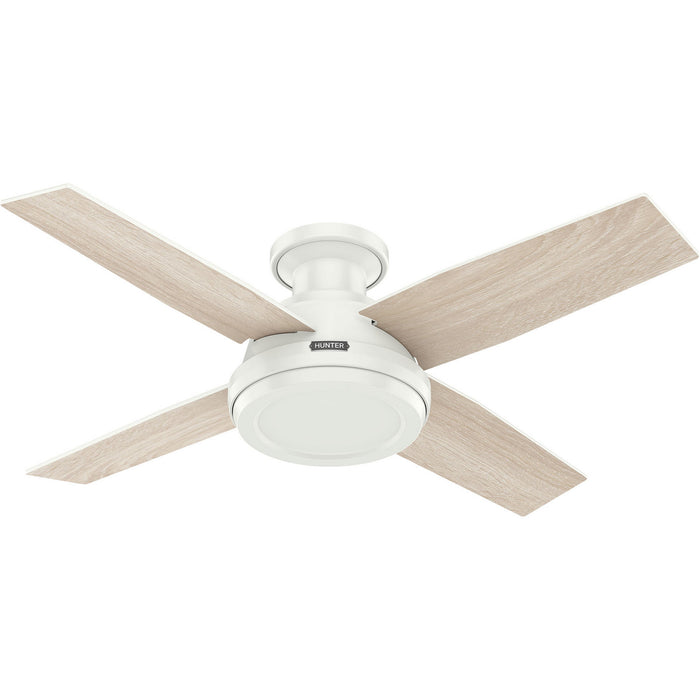 Hunter - 59334 - 44" Ceiling Fan - Dempsey - Fresh White