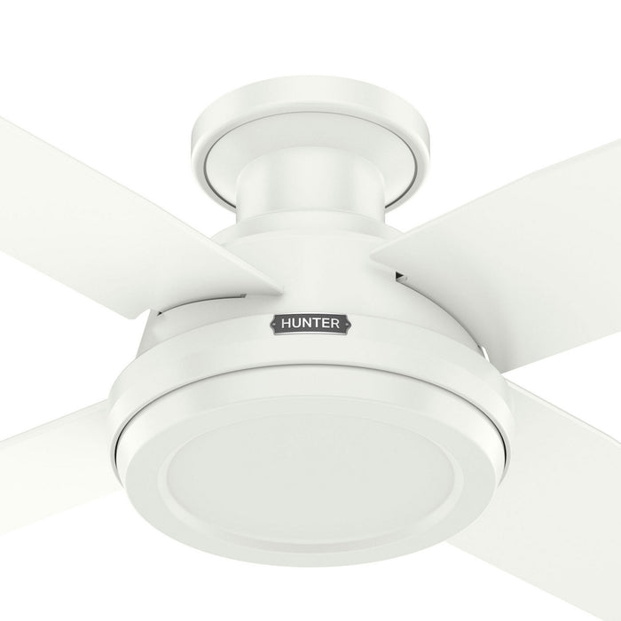 Hunter - 59334 - 44" Ceiling Fan - Dempsey - Fresh White