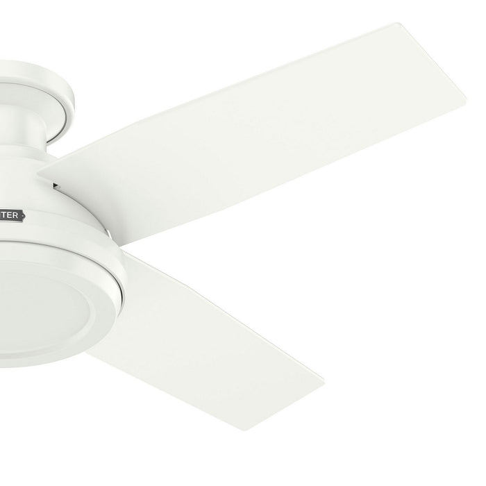 Hunter - 59334 - 44" Ceiling Fan - Dempsey - Fresh White