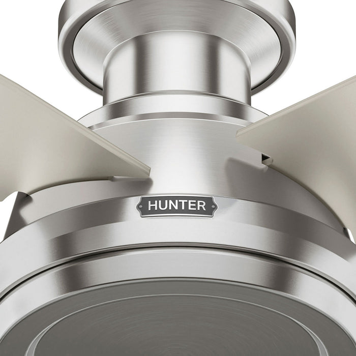 Hunter - 59335 - 44" Ceiling Fan - Dempsey - Brushed Nickel