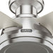 Hunter - 59335 - 44" Ceiling Fan - Dempsey - Brushed Nickel
