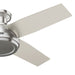 Hunter - 59335 - 44" Ceiling Fan - Dempsey - Brushed Nickel