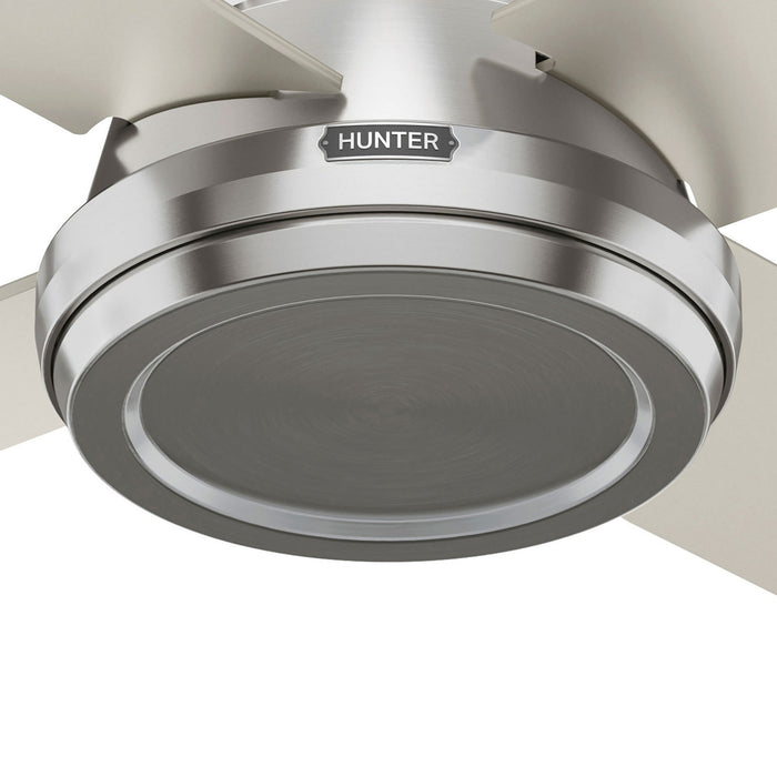 Hunter - 59335 - 44" Ceiling Fan - Dempsey - Brushed Nickel