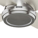 Hunter - 59335 - 44" Ceiling Fan - Dempsey - Brushed Nickel