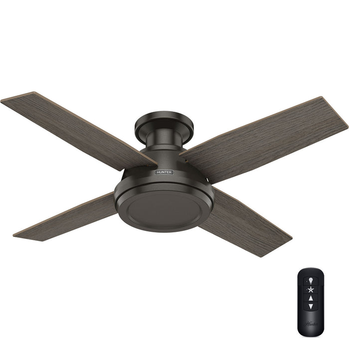 Hunter - 59336 - 44" Ceiling Fan - Dempsey - Noble Bronze